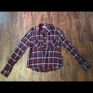 Plaid long sleeve